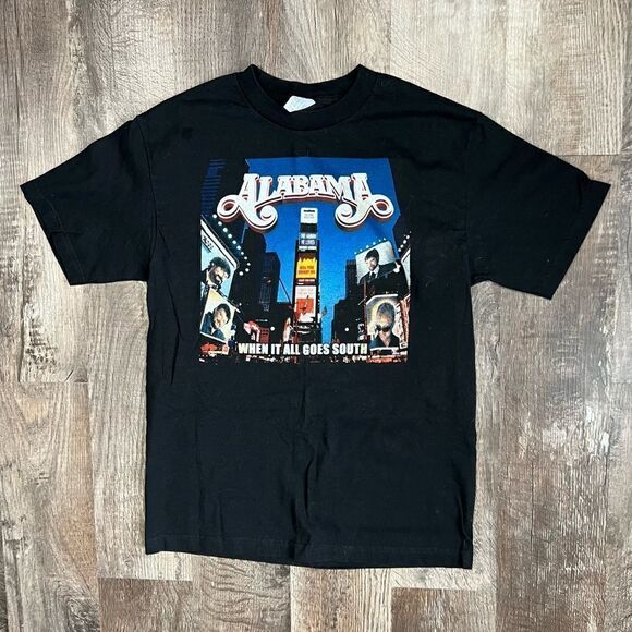 Vintage Alabama Band Tee Shirt - Picture 1 of 8